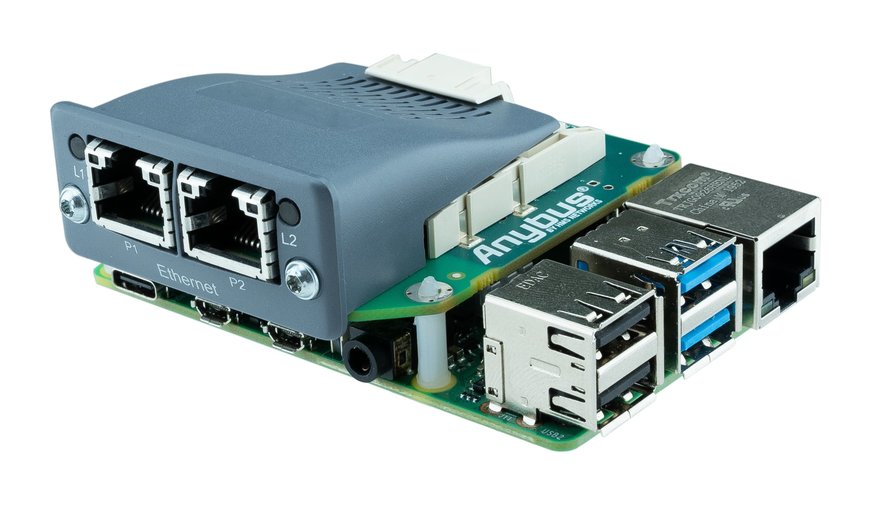 HMS Networks تطرح لوحة المحول Raspberry Pi – لتسهيل دمج Anybus CompactCom